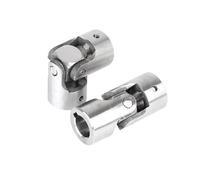 1 coupleur à joint universel en acier inoxydable 304 D49L108 25/28/30 mm, accouplement de précision simple.(D49L108-30-Keyway)