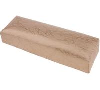 1 coussin à ongles en cuir synthétique, coussin repose-bras, support de poignet de manucure, outil de salon pour nail art (doré)