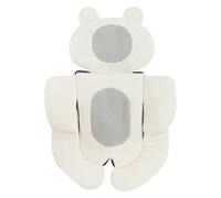 1. Coussin de siège en coton respirant avec base et absorption des chocs pour nouveau-nés lavable en machine confortable pour poussette