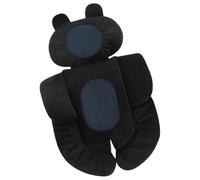 1. Coussin de siège en coton respirant avec base et absorption des chocs pour nouveau-nés lavable en machine confortable pour poussette