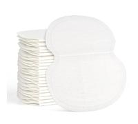 1 coussinet de sudation des aisselles, unisexe, jetables, contre l'hyperhydrose, neutralisant les odeurs, confort pour les personnes qui transpirent (blanc, taille unique)