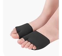 1 coussinet en gel noir pour avant-pied métatarsien pour oignon, avant-pied, morton, névrome, ampoules, callosités, soulage la douleur de la métatarsalgie - S