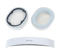 1 coussinet en mousse à mémoire de forme et bandeau pour casque HS55 HS56, design ergonomique, isolation phonique, facile à installer, coussinets d'oreille en mousse PU pour coussin doux