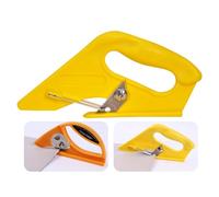 1 couteau de coupe de tapis multifonctionnel 45 mm couteau de coupe de papier rotatif pour couper moquette, linoléum, tissu, papier, outils à main