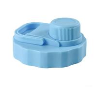 1 couvercle à bec verseur pour bouteille d'eau de sport, large goulot de rechange avec poignée, design anti-fuite, facile à transporter pour la salle de sport et l'extérieur (bleu)