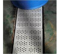 1 couvercle de drain de sol for terrasse de jardin avec trous de drainage de 10 mm - Crépine en fibre de verre antirouille for une gestion efficace de l'eau(L50cm X W40cm X H4cm)