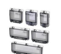1 couvercle de fenêtre de protection étanche IP67 transparent for disjoncteur, boîte de jonction électrique(11)