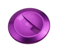 1 couvercle de poignée à bascule pour moulinet Zeorshis Baitcasting adapté pour la première, la deuxième et la troisième génération avec matériau en alliage d'aluminium (violet)