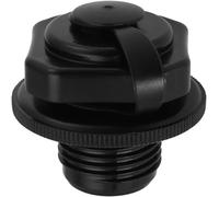 1 Couvercle Valve de Rechange pour Baignoire Gonflable Diamètre 23,5mm Compatible avec Bestway Compatible avec La Pièce de Rechange Lay-Z-Spa F4C009B en Plastique Noir