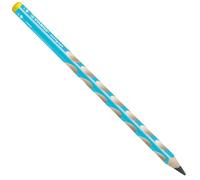 1 crayon graphite STABILO EASYgraph B gaucher corps bleu clair