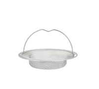 1 Crépine D'évier De Cuisine Avec Poignée, Évier De Cuisine For Camping-car, Crépine D'évier, Trémie De Lave-vaisselle En Acier Inoxydable, Restaurant Sin(Light Grey)