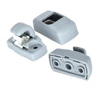 1 crochet de pare-soleil avant gris, clips, support, for Seat, Altea, XL, Arosa, Ibiza, 6L, ST, Leon, 1M, 1P, Toledo, 5P, Alhambra, Cordoba, Vario