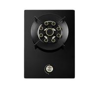 1 Cuisinière À Gaz, Brûleur En Cuivre Moulé En Verre Trempé À Neuf Chambres De 5,2 KW, Cuisinière À Conversion De Gaz Naturel/gaz Liquéfié, Avec Protection Contre L'extinction(LPG)