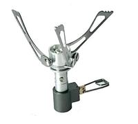 1 cuisinière à gaz de camping - Réchaud touristique pliable - Équipement de cuisine pour l'extérieur - Fourniture de survie (style C)