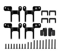 1" de Levage en Aluminium Towers Montage des Tours de Hauteur arrière Avant pour la Hauteur arrière pour 1/10 Échelle RC Crawler Trucks Compatible avec Les Accessoires de modèle Ultime TRX6 T6