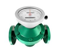 1 débitmètre à engrenages ovales for huile marine, essence, graisse, beurre, mesure de débit de liquide, rotamètre à engrenages(DN10)