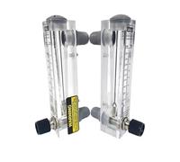 1 débitmètre à flotteur en verre organique de haute précision, type panneau, jauge for liquide, eau, gaz, LZM((40-140 L - min))