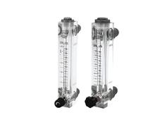 1 débitmètre à flotteur en verre organique de haute précision, type panneau, jauge for liquide, eau, gaz, LZM-15((5-40 L - min))