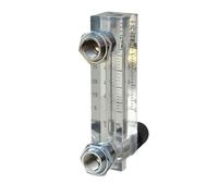 1 débitmètre à flotteur LZM-8T en acrylique, montage sur panneau, for gaz, liquide, eau, air, vanne réglable(0.1-1M3-H)