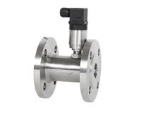 1 débitmètre à turbine à liquide fileté sans affichage DN10-DN50, capteur d'impulsions 4-20 mA, for eau et carburant, usage industriel en ligne.(DN25-Thread,4-20MA)