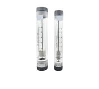 1 débitmètre de gaz LZM-40G, rotamètre en acrylique for canalisation, section variable, type à flotteur en ligne, mécanique, 60-400 m³/h(15-140m3-h)
