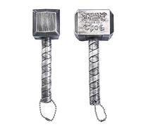 1 décapsuleur en forme de marteau de Thor - Facile à utiliser - Pour la famille, les restaurants, les bars, les hôtels - Argenté