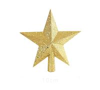 1 décoration de Noël, étoile à cinq branches, pour sapin de Noël, cadeau (B, taille unique)