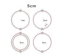 1 Définir Divers Styles Love Acrylic Keychain Transparent Keychain Blanks Blanks Pour La Saint-Valentin Gift Artisanat Divers Styles Feuilles Acryliques