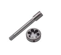 1 Définir le robinet de la main droite de la main de droite HSS et le jeu de m25 m26 m27 m28 m29 x0.75 x1 x2 x3 rond meurt filetage filetage droit flûte droite (Taille : M28X1)