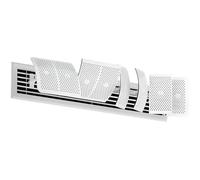 1 Déflecteur Climatisation de Ventilation, Deflecteur Climatisation de Plafond, Lames Indépendantes, Réglage Omnidirectionnel, Pas de Flux d'Air Direct(45x20 cm/18x8 in)