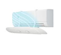 1 déflecteur de climatiseur à double lame - Accessoire anti-soufflage direct, mural universel refroidissement et chauffage for chambres Pour Maison Bureau