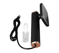 1 défroisseur vapeur portable USB de voyage compact pratique pour un usage domestique portable T1 noir et blanc options de couleur (noir)