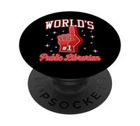 # 1 des bibliothécaires publics en Mousse PopSockets PopGrip Adhésif