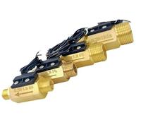 1 détecteur de débit magnétique à ressort en laiton G1/4 G3/8 G1/2 G3/4 normalement ouvert, débit de 1,5 à 3 L/min, for installation en ligne.(SK-4040 1-2)