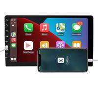 1 Din Car Radio 9- inch Mp5 Player Central Control Bluetooth Reverseing Video pro Carplay se 4 světelnými kamerami