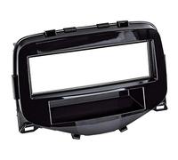 Adaptateur de façade 1-din citroën c1 /peugeot 108/ toyota aygo noir