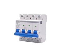 1 disjoncteur 4 pôles 400 V ~ boîte de distribution de commutateur d'air domestique équipement mécanique protection du moteur 72 mm (taille : 4 pôles, couleur : 6 A)(2a)