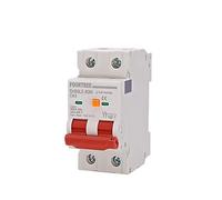 1 disjoncteur de fuite de courant résiduel 2P 230 V RCBO MCB avec surintensité 10-63 A (taille : 2P, couleur : 32 A)(25a)