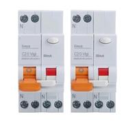 1 disjoncteur différentiel EA9C45 monophasé + neutre 6 A 10 A 16 A 25 A 32 A 40 A à double câblage(40A)