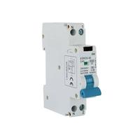 1 disjoncteur différentiel électromagnétique de type AC RCBO, 1P+N 10A 20A 25A 32A 40A 30mA 100mA 300mA disjoncteur de sécurité(1PN 300mA,13A)