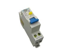 1 disjoncteur différentiel TOB3L-32F 18 mm 16 A 1P + N 6 kA avec protection contre les surintensités et les fuites