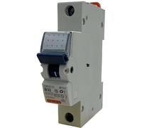 1 disjoncteur Gewiss MT 60 | 1 pôle B 32 A | 230-400 V | GW92210 | Série 90 MCB | Pouvoir de commutation 6 kA/10 kA | Conforme à la norme IEC/EN 60898-1 | Pour la construction, le commerce et