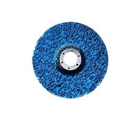 1 disque de corail en poly bande abrasive for peinture, antirouille, meules meulage propres for meuleuse d'angle(Blue)