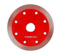 1 disque de coupe diamant ultra fin for meuleuse d'angle - Lame 105 mm x 20 mm for bois, PVC, carrelage, marbre, béton, pierre, métal, aluminium.