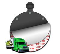 1 disque de montage robuste pour tableau de bord pour semi-camions de 114,3 mm - Disque adhésif pour fixation de téléphone et tablette, GPS et caméra embarquée - Adhésif 3M extra fort avec poignée