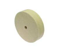 1 disque de polissage en feutre for métal, plastique, verre, miroir fin, surface polie, meuleuse d'établi, outil de polissage(3 inch 75mm)