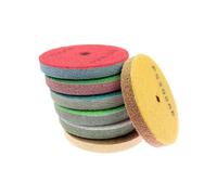 1 disque de polissage flexible en fibre éponge de pierre 80 mm/100 mm for marbre(P3000,80mm)