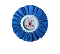 1 Disque De Polissage For Voies Respiratoires Traité Au Moulin, 8"/200 Mm, Bleu Jaune, 16 Plis, Blanc, En Coton Non Traité(Blue Hard)