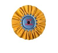 1 Disque De Polissage For Voies Respiratoires Traité Au Moulin, 8"/200 Mm, Bleu Jaune, 16 Plis, Blanc, En Coton Non Traité(Yellow Medium)
