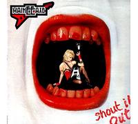 1 Disque Vinyle LP 33 Tours - Bernett Record 18030 - MainEEaxe : Shout it Out : Run to the angels, Bads boys, Gonna make you rock, The game, Steel on steel, Shout it out, Are you ready, Cold as ice, Rough trade, Rock city.